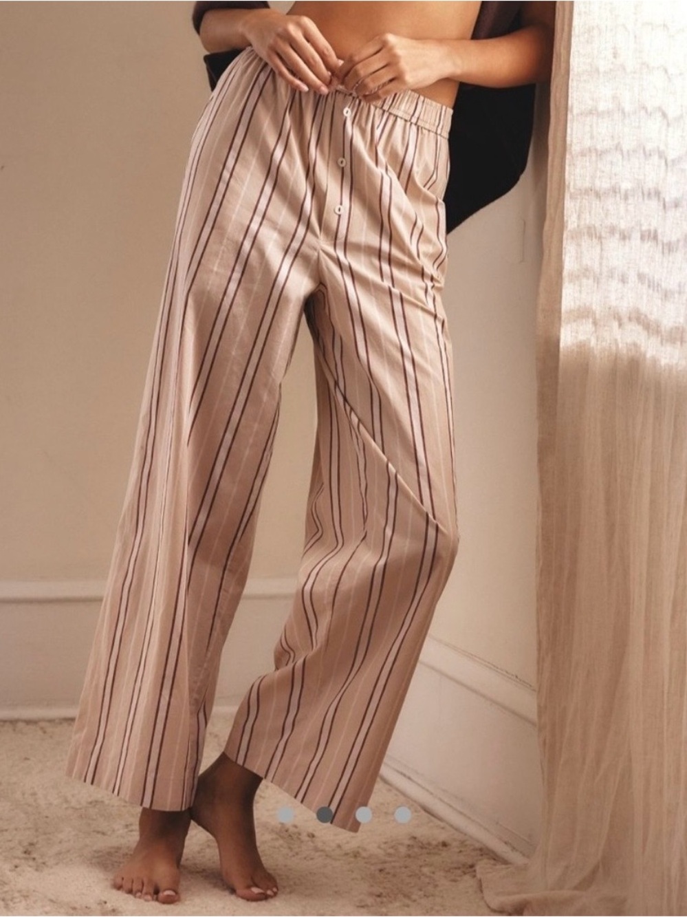 The Wren Boxer Pant by Anthropologie | Neutral Motif | Large